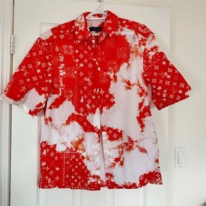 Louis Vuitton Monogram Bandana Short-Sleeved Shirt